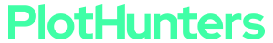'PlotHunters – Narrativa Estratégica en Salud' Logo